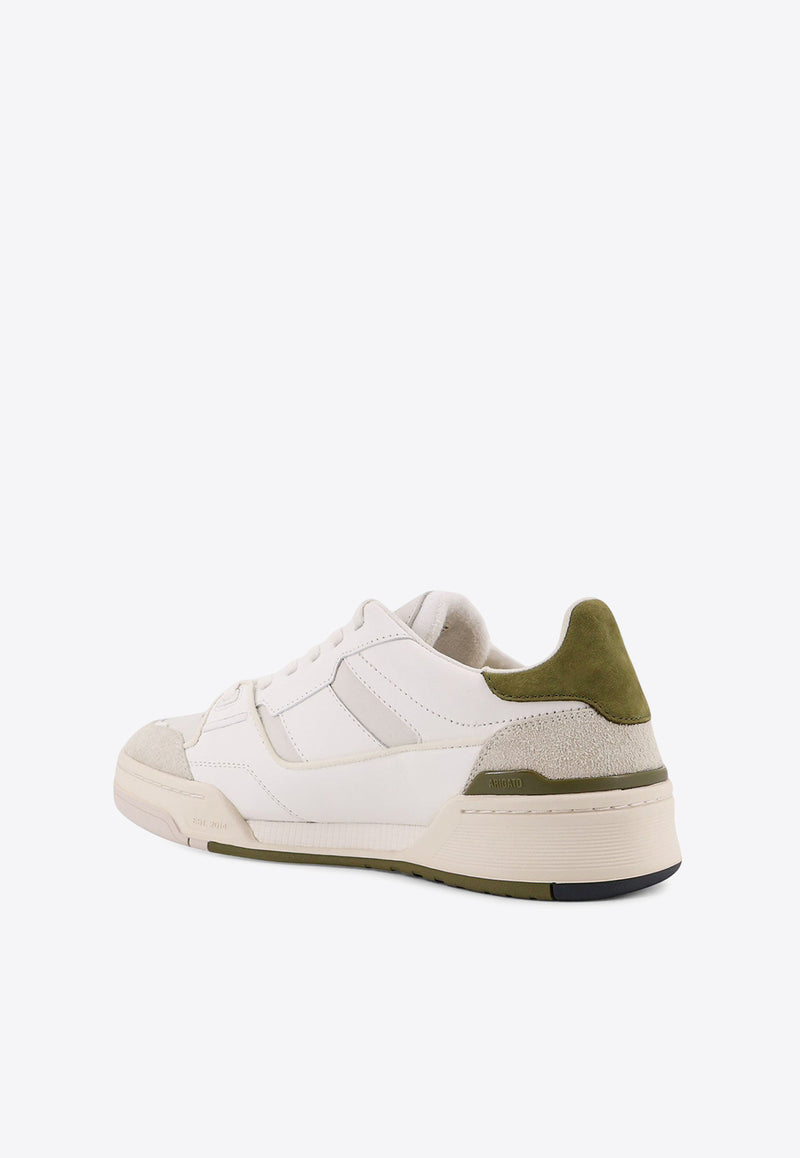 Axel Arigato Caly Low-Top Leather Sneakers  White F2733001WHITEGREEN_Whitegreen_33001962