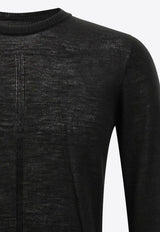 Rick Owens Biker Level Long-Sleeved Sweater Black RU02E1622ML_09