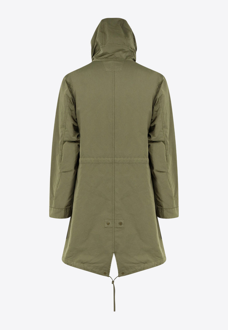 C.P. Company Micro Kei Explorer Fishtail Parka Khaki 19CMOW190A110089G652_CAPERS_29839962