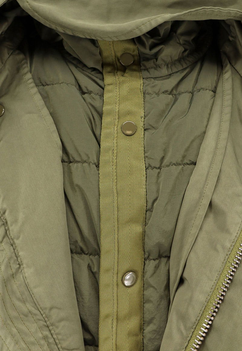 C.P. Company Micro Kei Explorer Fishtail Parka Khaki 19CMOW190A110089G652_CAPERS_29839962