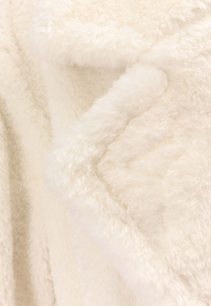 Hugo Boss Catedy Faux Fur Coat White 50548583118_OPEN WHITE_30893642