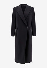 Hugo Boss Callafy Cashmere Long Coat Black 50548726001_Black_30893742
