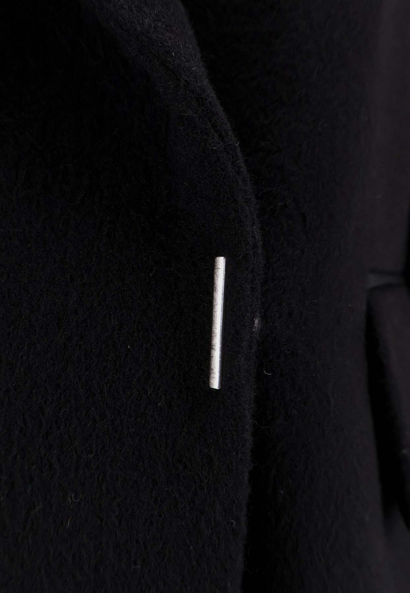 Hugo Boss Callafy Cashmere Long Coat Black 50548726001_Black_30893742