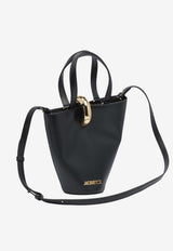 Jacquemus Bambola Leather Bucket Bag Black 24HBAW00389AC01C01990_82830