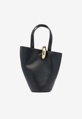 Jacquemus Bambola Leather Bucket Bag Black 24HBAW00389AC01C01990_82830