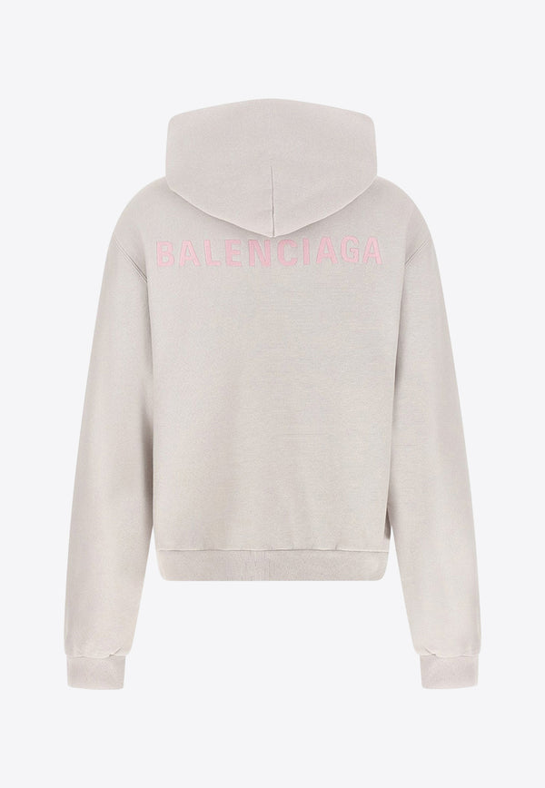 Balenciaga Classic Zip-Up Hooded Sweatshirt Off-white 851236TTVJ22420_White_37029902