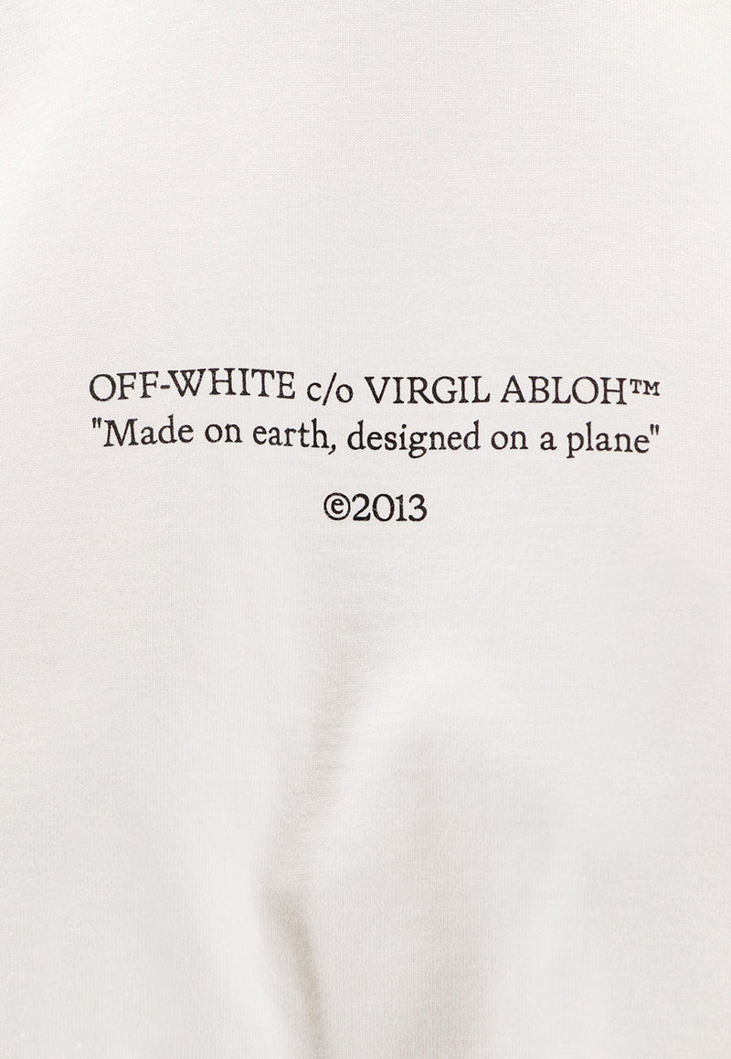 Off-White Slogan Print Crewneck T-shirt White OWAA13FF25JER0030110_White_31986629