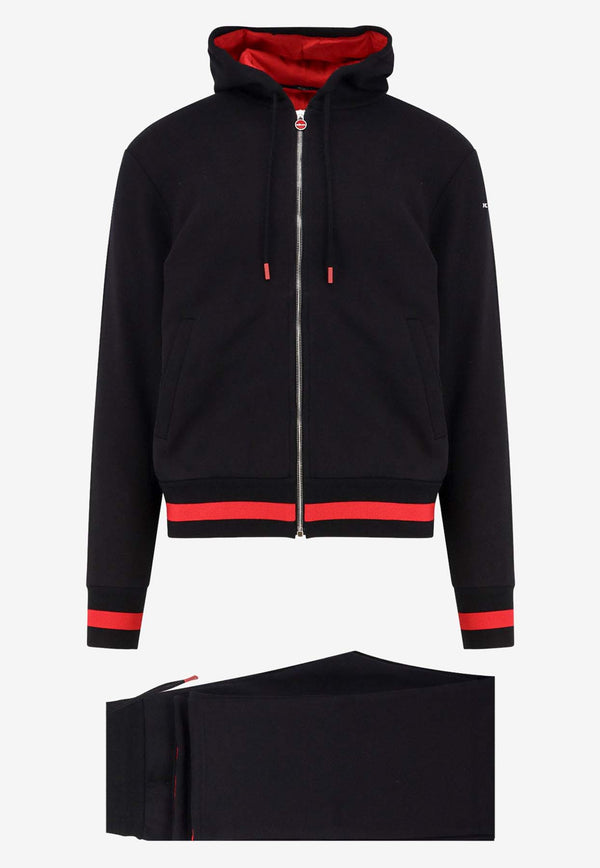 Kiton Ciro Paone Logo Embroidered Track Suit Black UMJ002202002NERO_Black_29841823