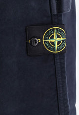 Stone Island Straight-Leg Velvet Pants Blue K2S153100023S0228V0020_Blue_29842621