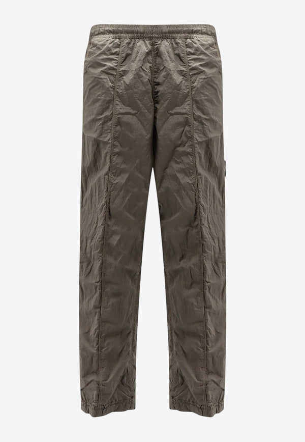 Stone Island Logo Patch Straight-Leg Cargo Pant Green K2S153100013S0019V0054_Military Green_29840476