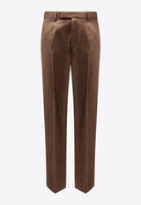 ZEGNA Wool Tailored Pants Brown UGI11A2TP45K98R_Brown_29847117