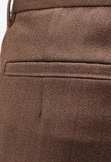 ZEGNA Wool Tailored Pants Brown UGI11A2TP45K98R_Brown_29847117