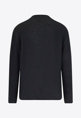 C.P. Company Signature Lens Fleece Sweater Charcoal 19CMKN307A006170A652_CAPERS_29841176