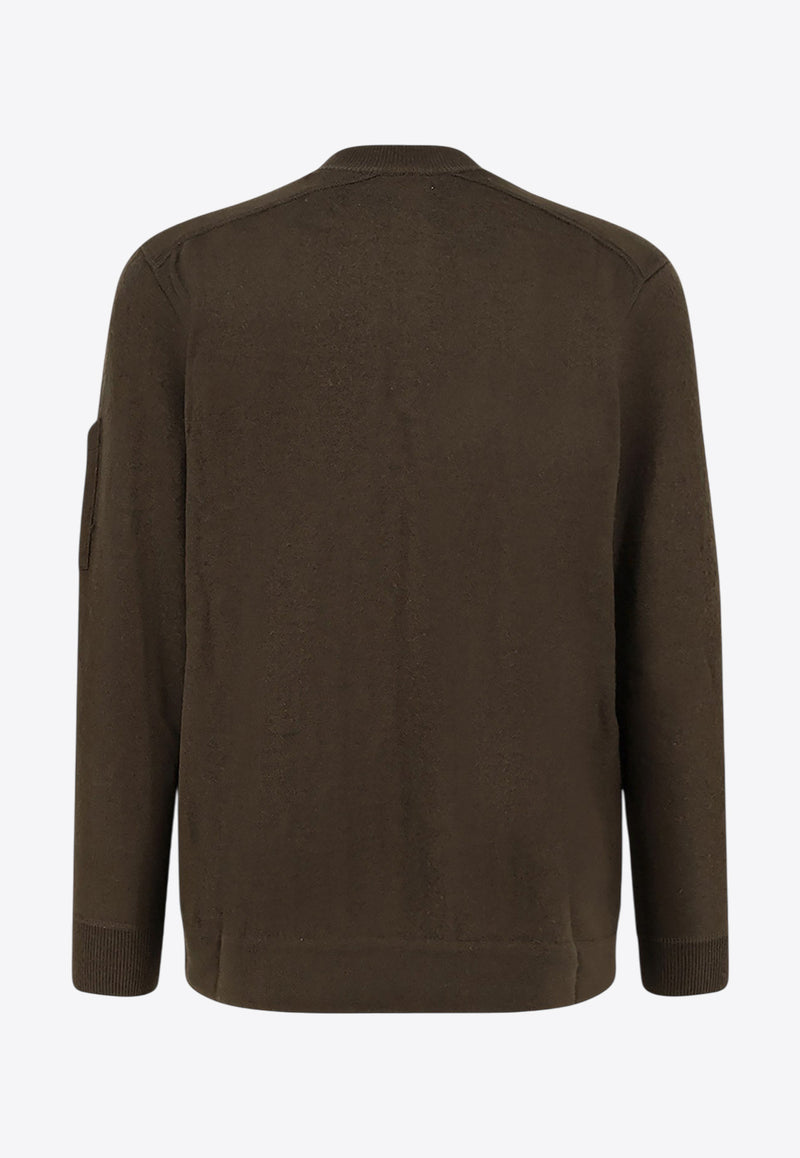 C.P. Company Signature Lens Polo Sweater Green 19CMKN199A110468A683_IVY GREEN_29846367