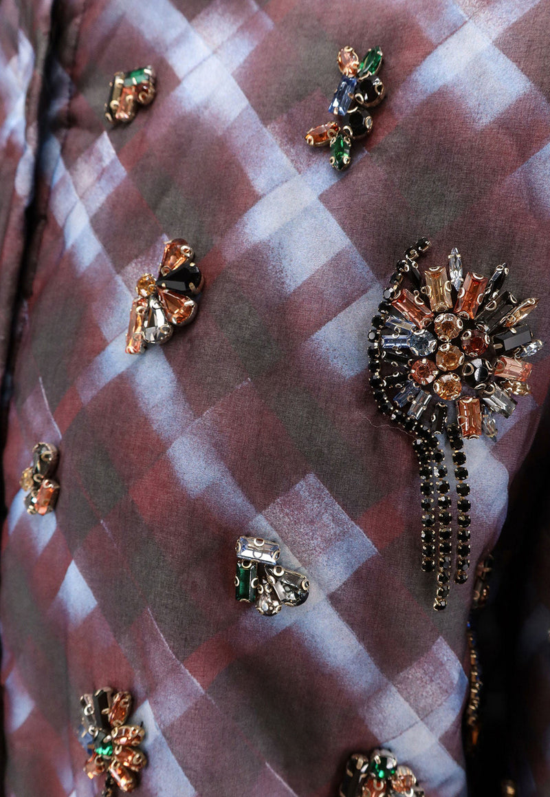 Dries Van Noten Cartan Embellished Shirt Purple 2520107922111358_Purple_29842831