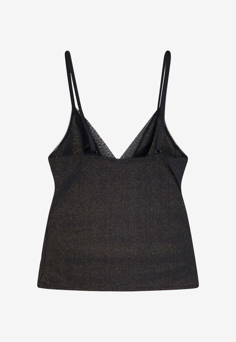 Hugo Boss Lace-Trimmed Top and Brief Set - Set of 2 Black 50550368001_Black_30893645