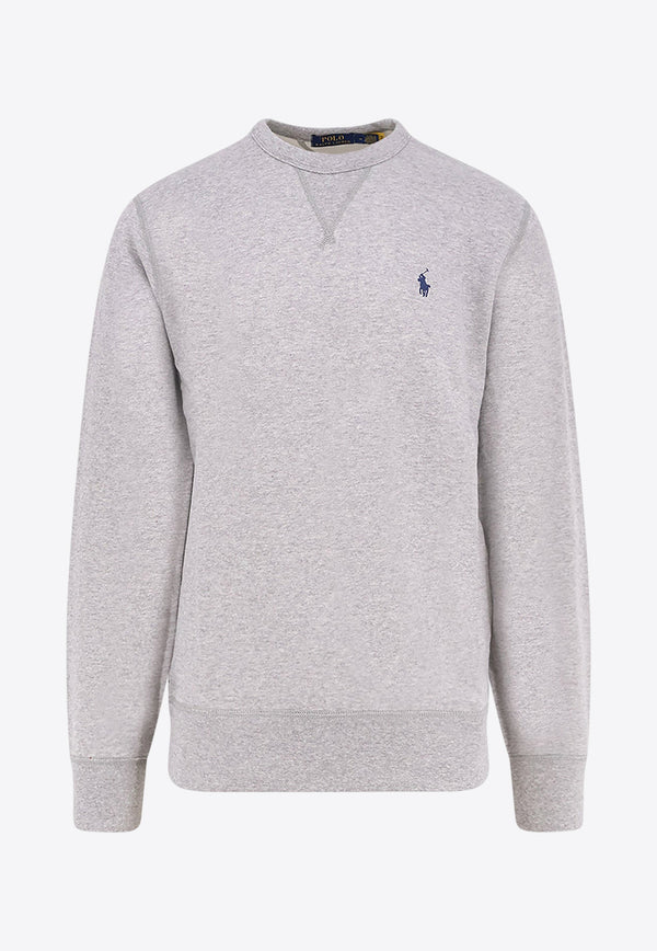 Polo Ralph Lauren Classic Logo Sweatshirt Gray 710766772004_ANDOVER HEATHER_29839827