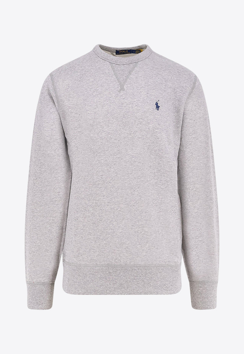 Polo Ralph Lauren Classic Logo Sweatshirt Gray 710766772004_ANDOVER HEATHER_29839827