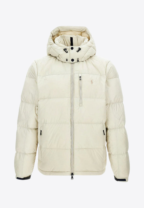 Polo Ralph Lauren Logo Embroidered Down Jacket Sand 710968278007_BASIC SAND_29845648