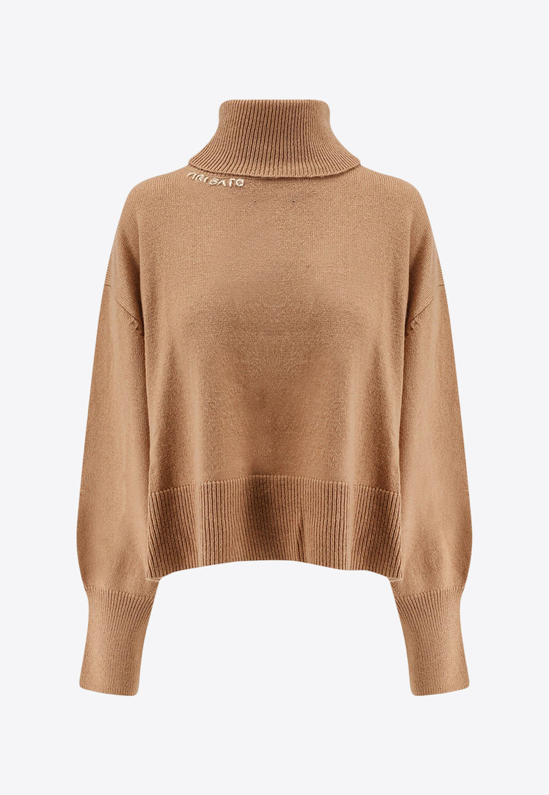 Axel Arigato Maeve Turtleneck Sweater Camel A3324002CAMEL_Camel_33001996