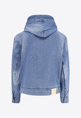 Axel Arigato Reed Zip-Up Denim Jacket with Hood Blue A3156001LIGHTBLUE_Clear Blue_33001970