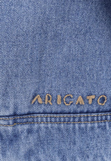 Axel Arigato Reed Zip-Up Denim Jacket with Hood Blue A3156001LIGHTBLUE_Clear Blue_33001970