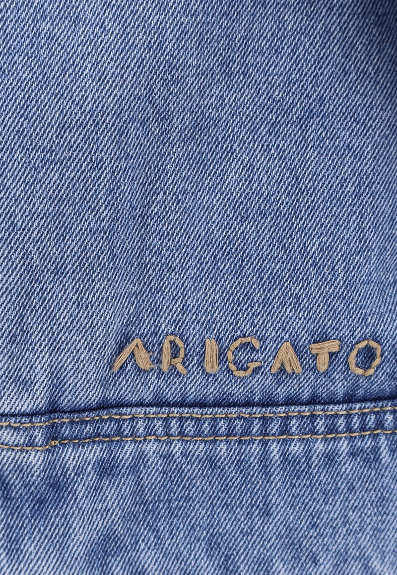 Axel Arigato Reed Zip-Up Denim Jacket with Hood Blue A3156001LIGHTBLUE_Clear Blue_33001970