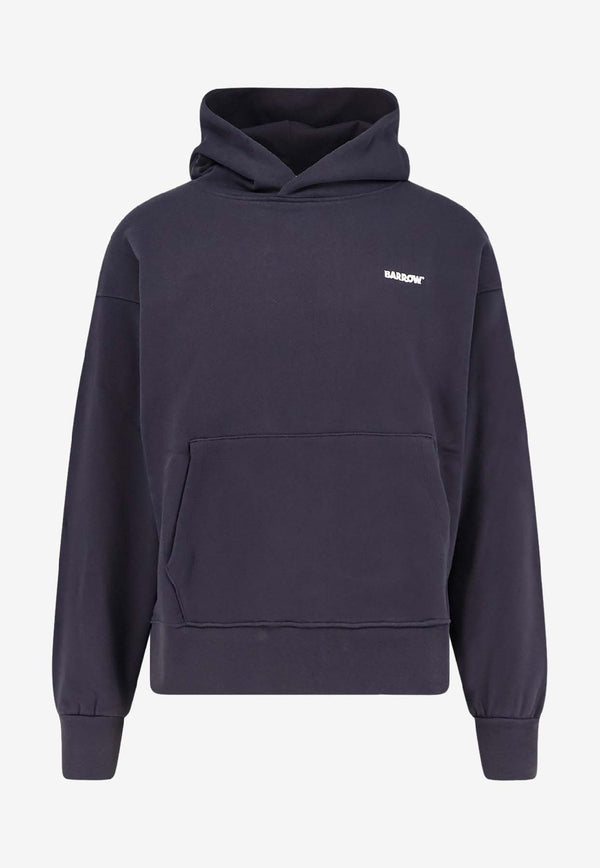 Barrow Logo Hooded Sweatshirt Gray F5BWUAHS068251_Grey_29842561