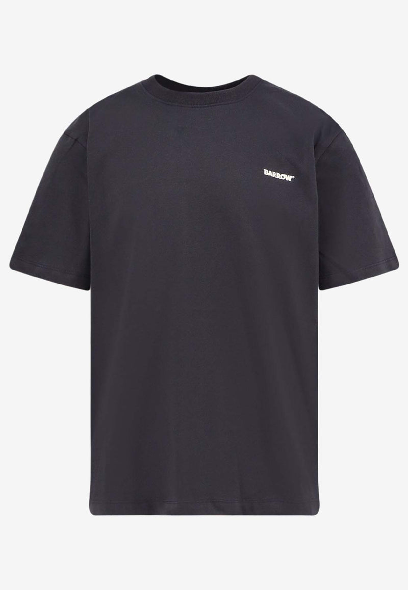 Barrow Logo Embroidered T-shirt Gray F5BWUATH070251_Grey_29845947