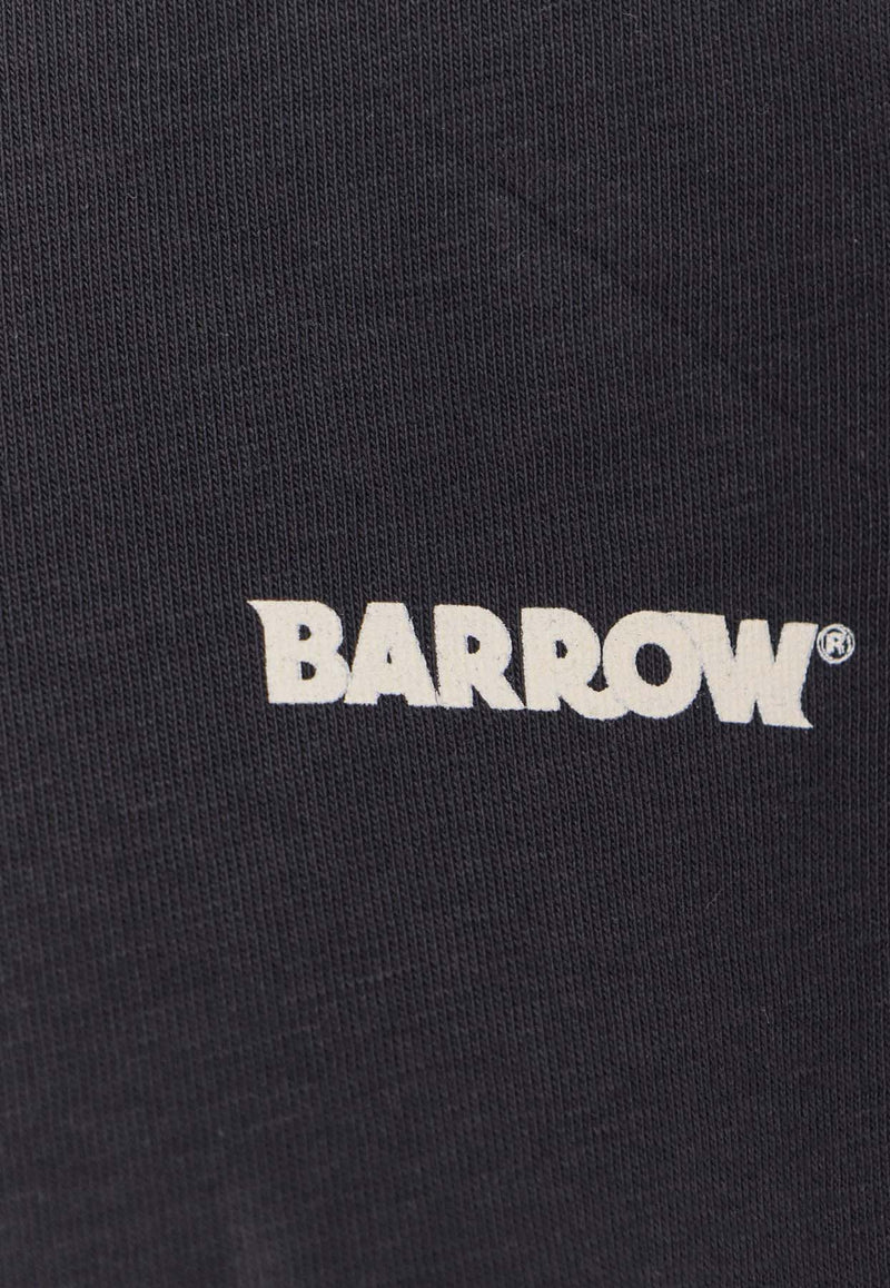Barrow Logo Embroidered T-shirt Gray F5BWUATH070251_Grey_29845947