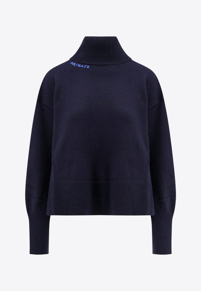 Axel Arigato Maeve Turtleneck Sweater Navy A3324001NAVY_Blue_33002015