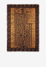 Pierre-Louis Mascia Aloe Printed Silk Fringed Scarf Multicolor ALOEUWSW135X195S4515639101_MultiColour_35066021