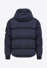 Stone Island Zip-Up Down Jacket Blue K2S154100088S0019V0020_Blue_29847731
