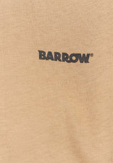 Barrow Logo Embroidered T-shirt Beige F5BWUATH070307_Brown_29841598