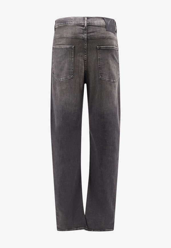Pence 1979 Washed Straight-Leg Jeans Gray PM0030339276995_Lavagrey_35065797
