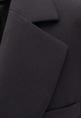 Pence 1979 Isabella Single-Breasted Wool Blazer Black PW0031819256999_Black_35065873