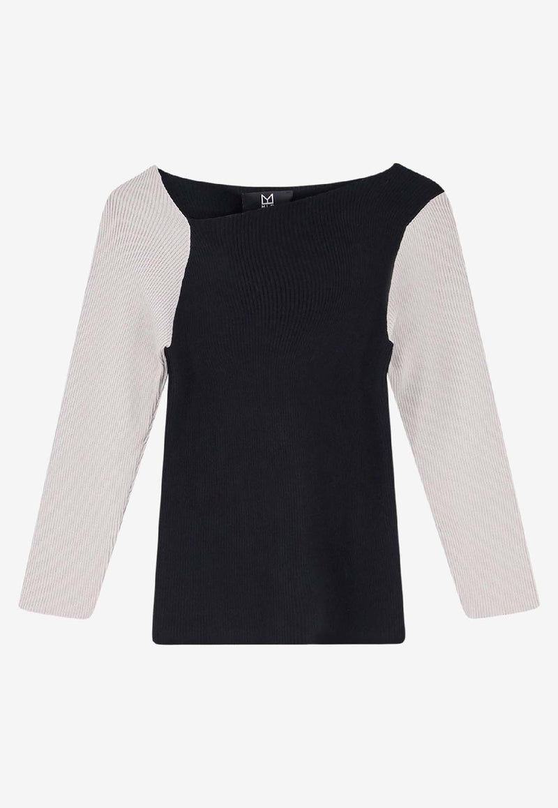 Ixos Belle Two-Tone Sweater Gray P25I20432041BEGRIGIO_Grey_35065940