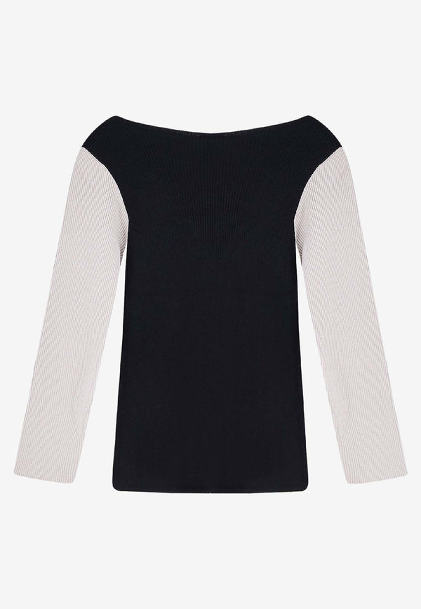 Ixos Belle Two-Tone Sweater Gray P25I20432041BEGRIGIO_Grey_35065940