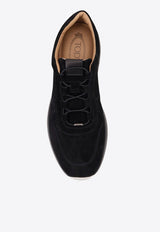 Tod's Suede Low-Top Sneakers Black XXM79K0IP51U7Z9999_Black_38161688
