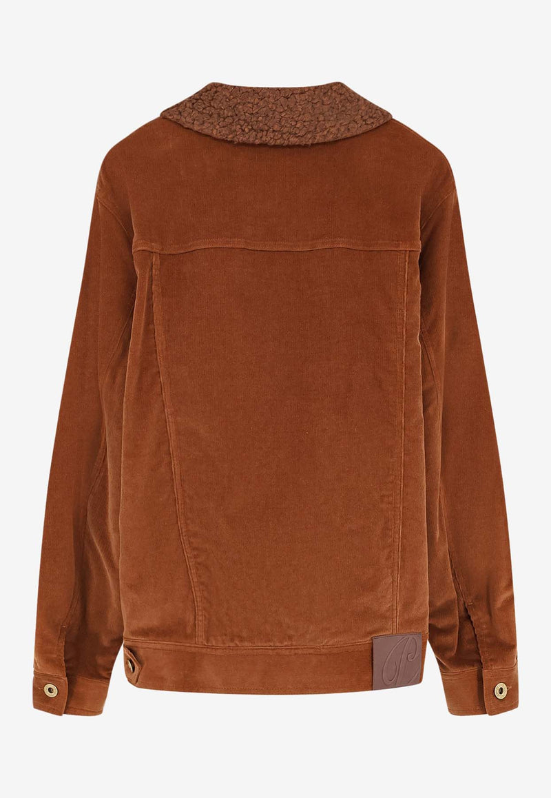 Pence 1979 Leto Corduroy Jacket Caramel PM0030999257S497_Darkcaramel_35065960