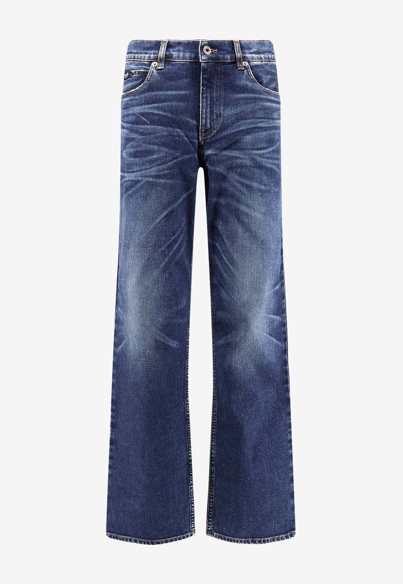 Pence 1979 Washed Straight-Leg Jeans Blue PW0031859272679_Mediumdenimblue_35065781
