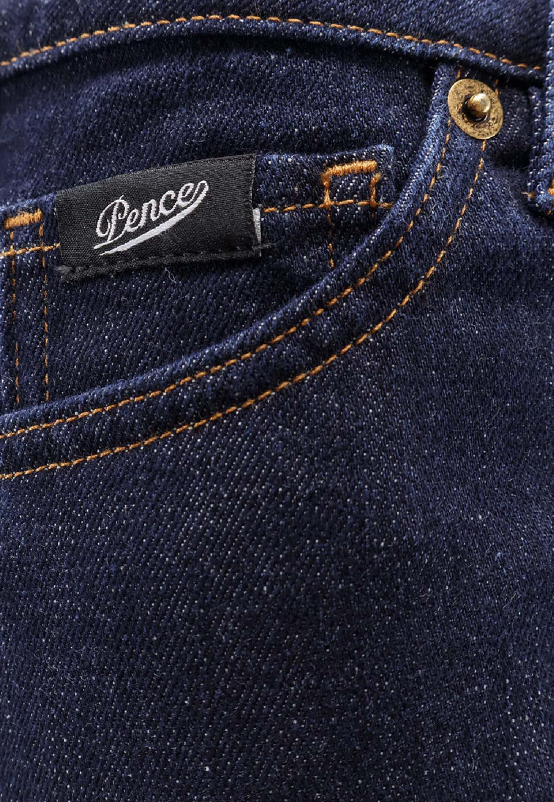 Pence 1979 Washed Boot-Cut Jeans Blue PW0030379281682_Darkdenimblue_35065946