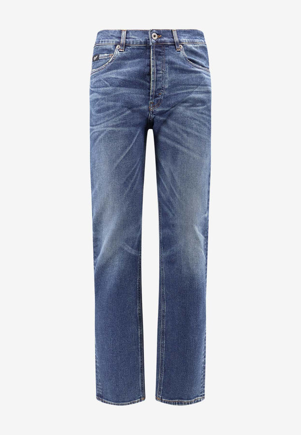 Pence 1979 Washed Straight-Leg Jeans Blue PM0030349272679_Mediumdenimblue_35065900