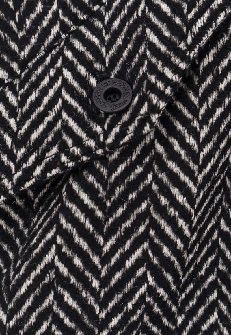 Pence 1979 Luis Herringbone Jacket Gray PU0030249254996_Blackwhite_35065887