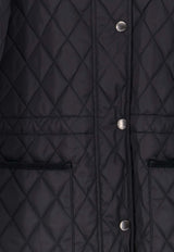 Burberry Bromley Quilted Jacket Black 8110531C1900_BLACK/SAND IP CHECK_29839721
