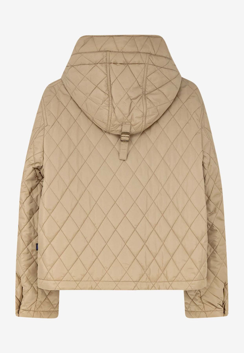 Burberry Stitched Quilted Jacket Beige 8113116B8626_FLAX_29839389