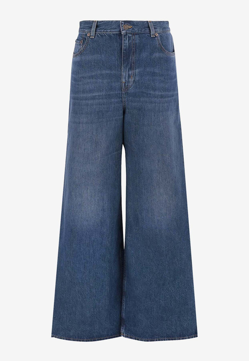 Chloé Essential Wide-Leg Jeans Blue CHC24ADP02150402_Blue_38331806