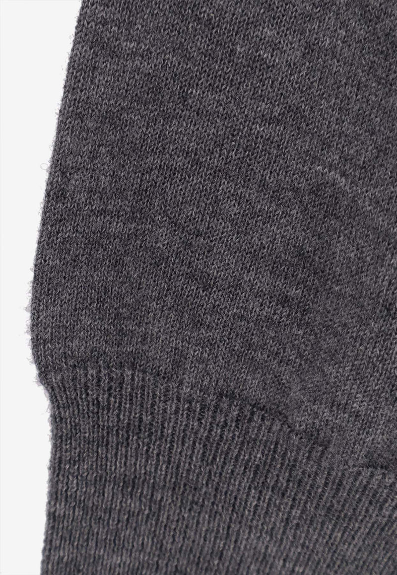 ZEGNA V-neck Cashmere Sweater Gray UGK68A2400K96_Grey_29848215