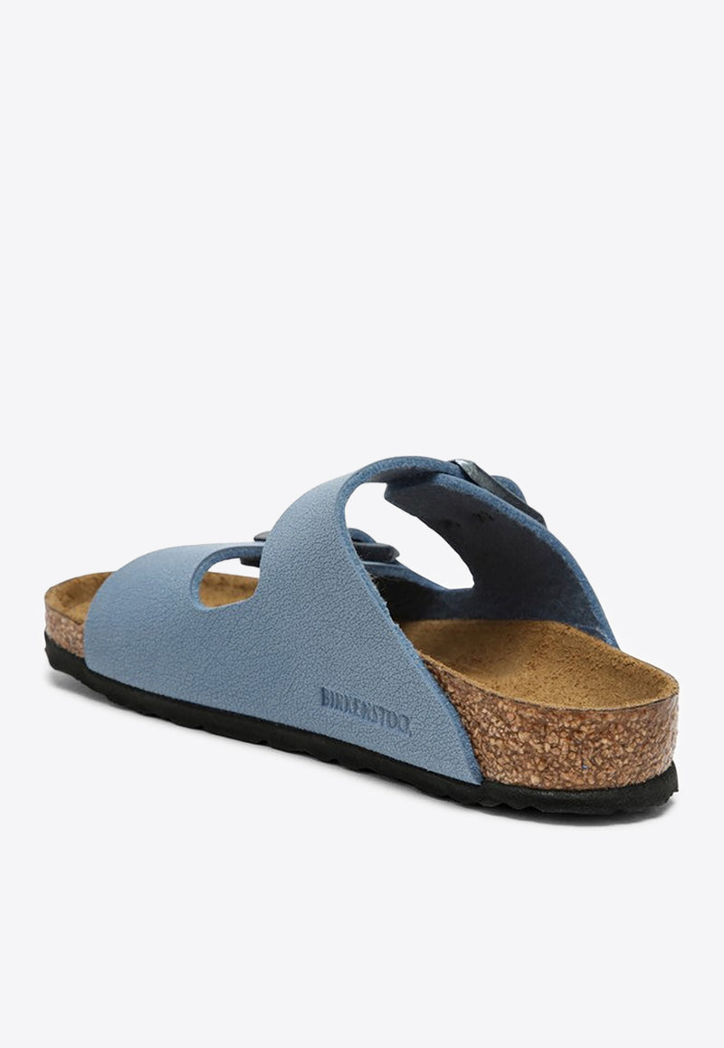 Birkenstock Kids Arizona Double-Buckle Leather Slides 1026395LE/O_BIRKE-EB