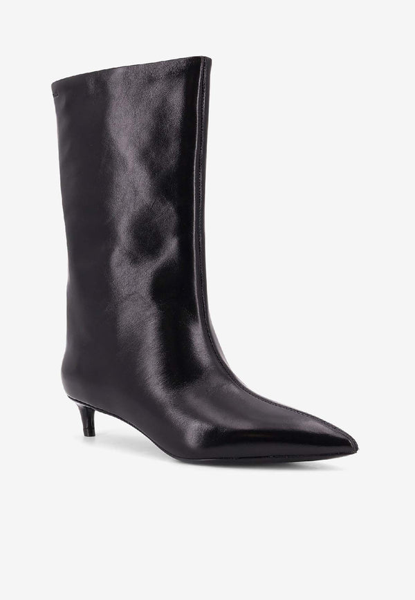 Hugo Boss Gracey 30 Leather Boots Black 50552786001_Black_30893626